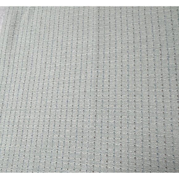 Light Blue Green Fat Quarter Fabric 18x22 Inches with Subtle Checkered Pattern f - Picture 1 of 5